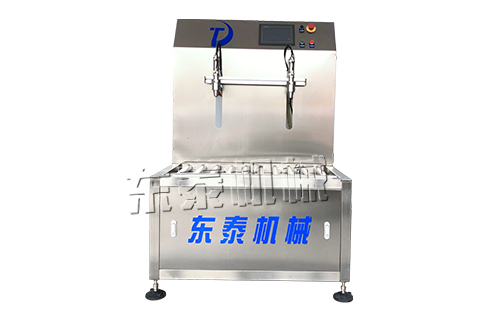 半自動雙頭醬料蜂蜜灌裝機(jī)